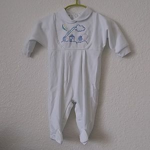 FINAL MARKDOWN Infant's Quiltex Footed Onesie (3 Months)